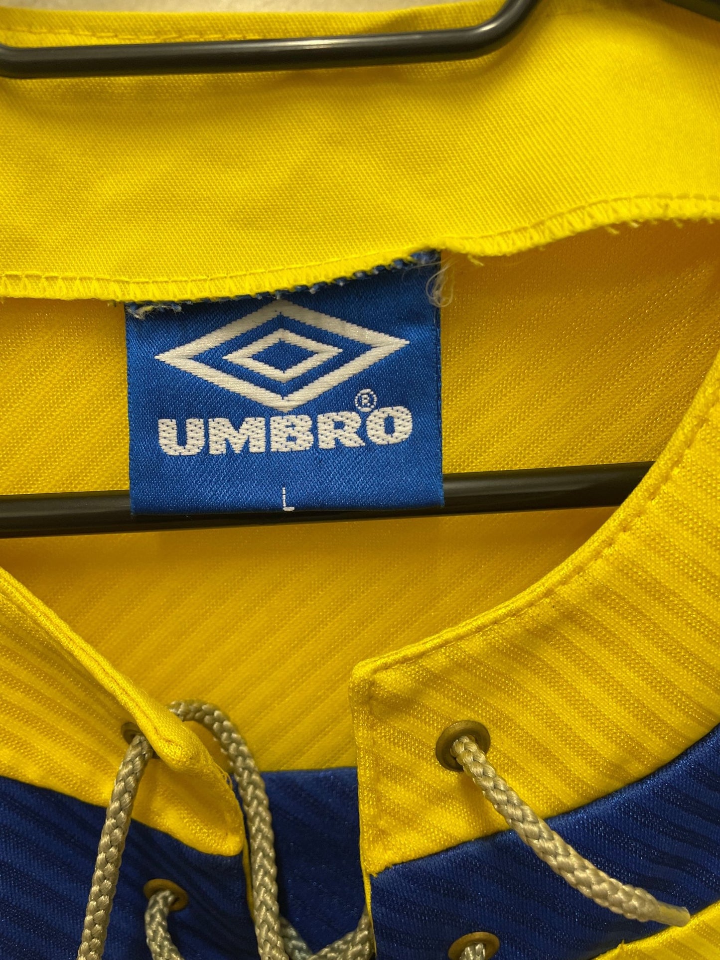 Umbro Parma Away 93/95 Asprilla 11 - 9/10 - TheFootballIdiots