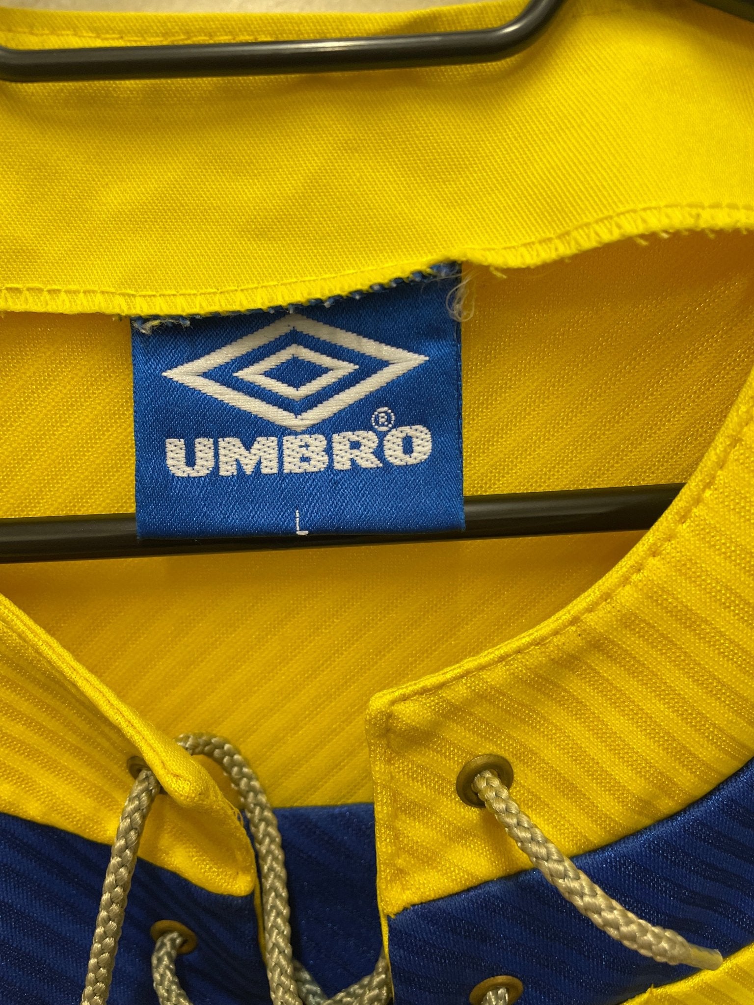 Umbro Parma Away 93/95 Asprilla 11 - 9/10 - TheFootballIdiots