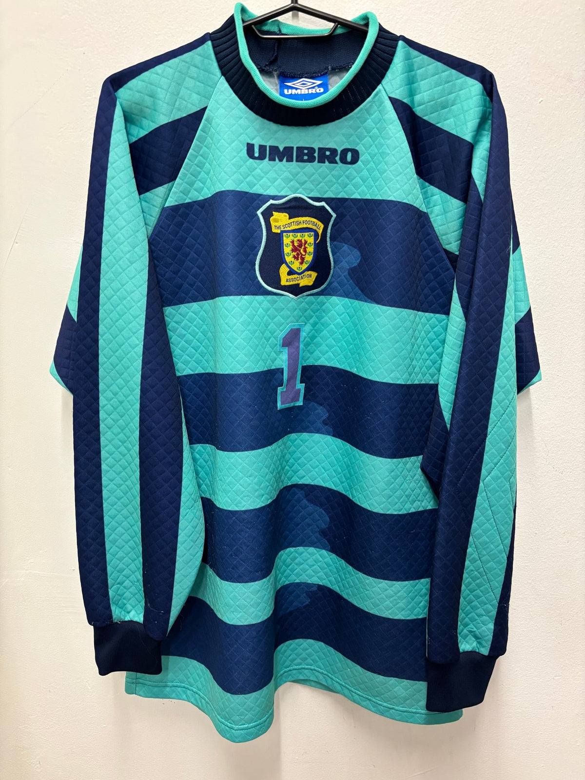 Umbro Scotland GK 1998 Goram 1 - 8/10 - TheFootballIdiots