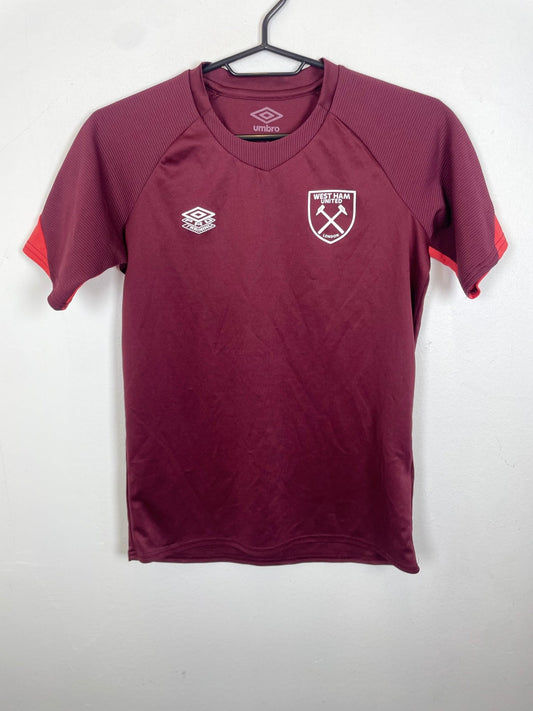 Umbro West Ham Training Shirt Kids - 9/10 - TheFootballIdiots
