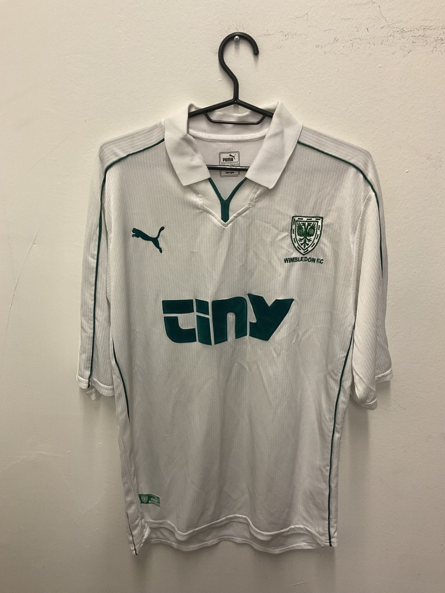 Wimbledon Away 00/01 Hartson 9 - TheFootballIdiots