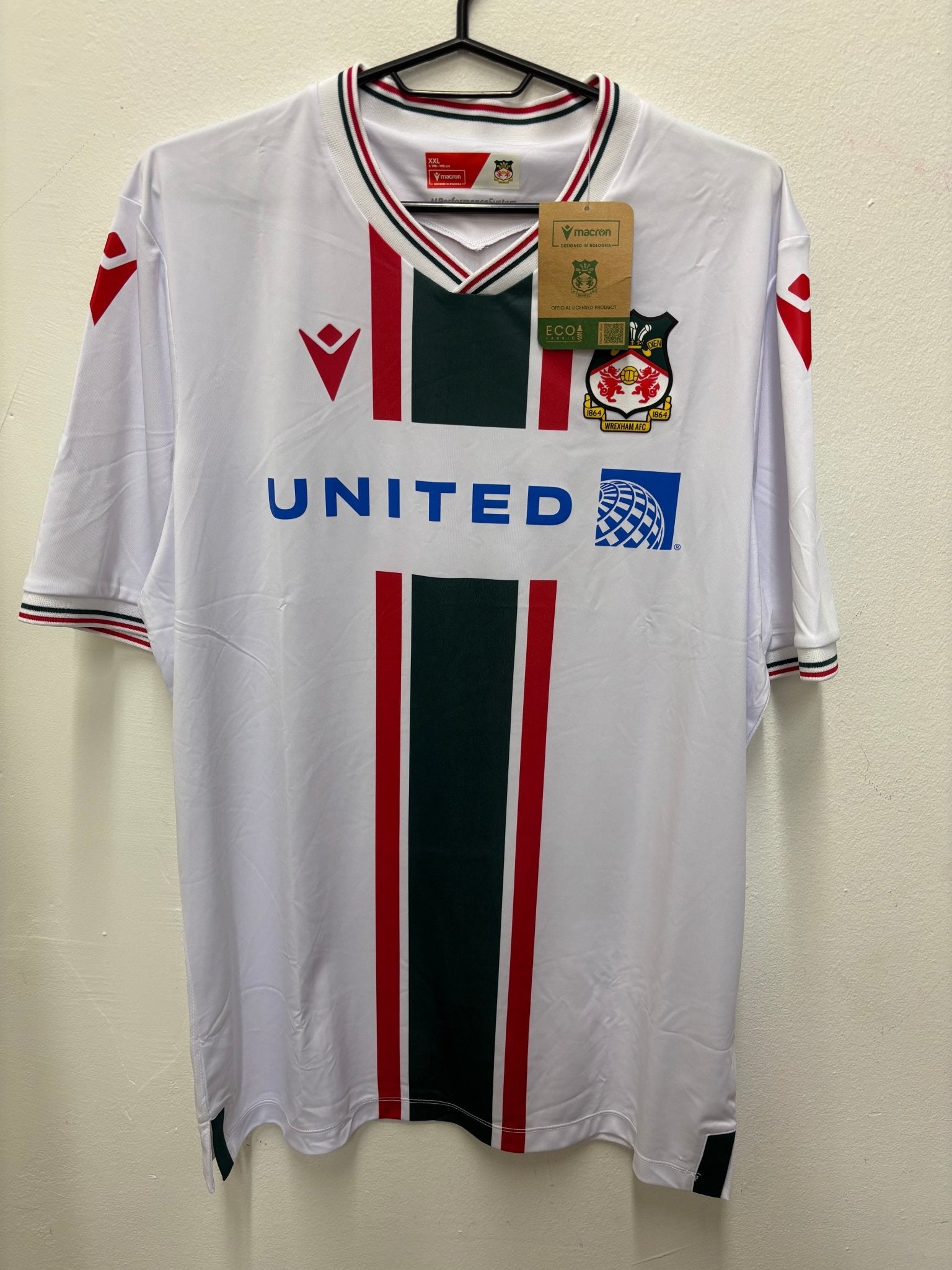 Wrexham Away 23/24 Mullin 10 - TheFootballIdiots